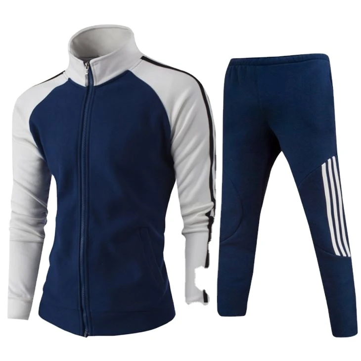 Customized polyester big and tall tracksuits Unisex team club  jogging suits slim fit tracksuit men use for fitness traninng