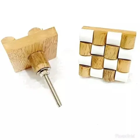 Factory Direct Selling Designer Wooden Door Knob for Drawers and Cabinet at Affordable Price from India