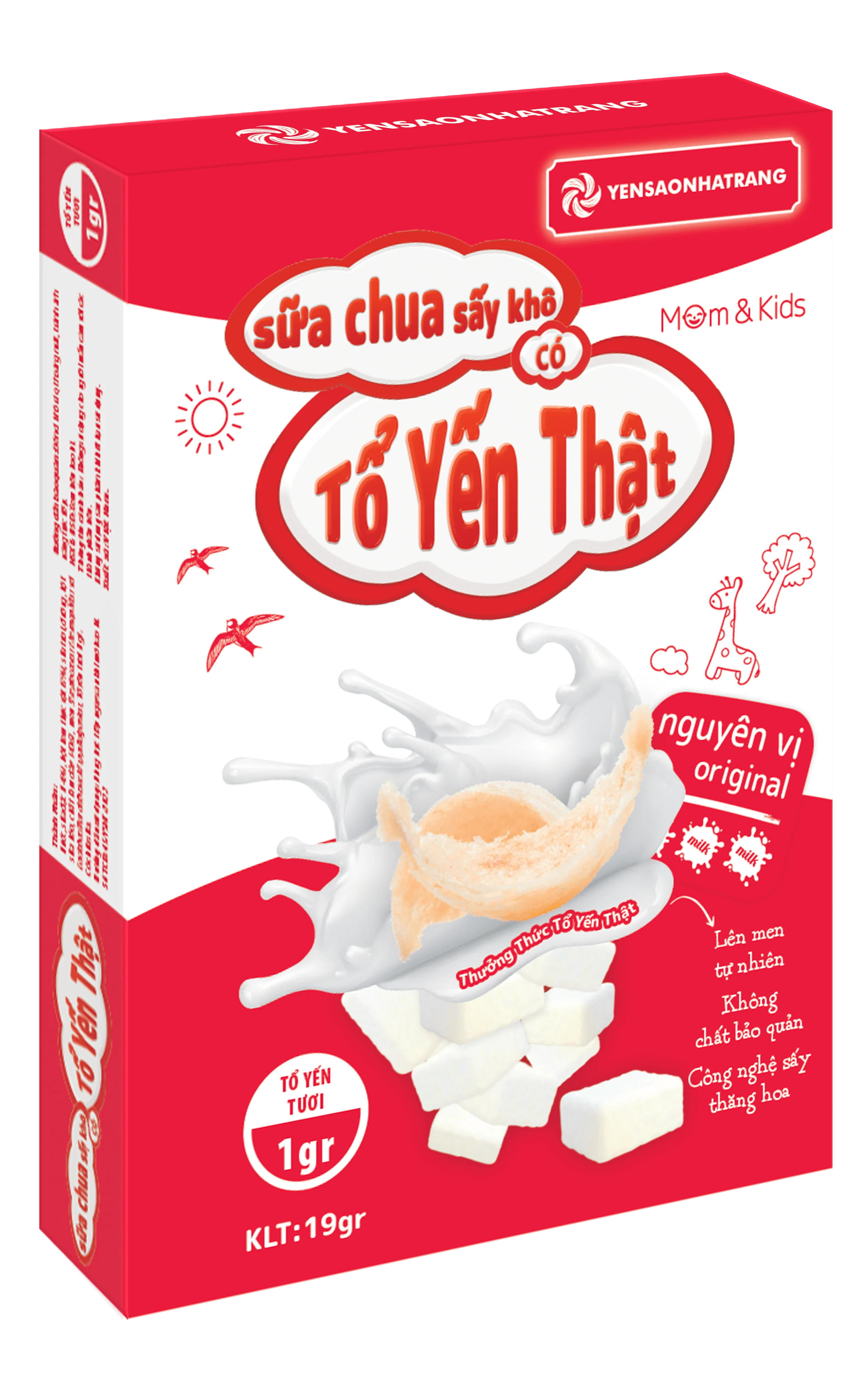 Freeze-Dried Yogurt (9.5g/box) Bag Storage Packing High Quality from Vietnam Supplier Reasonable Price