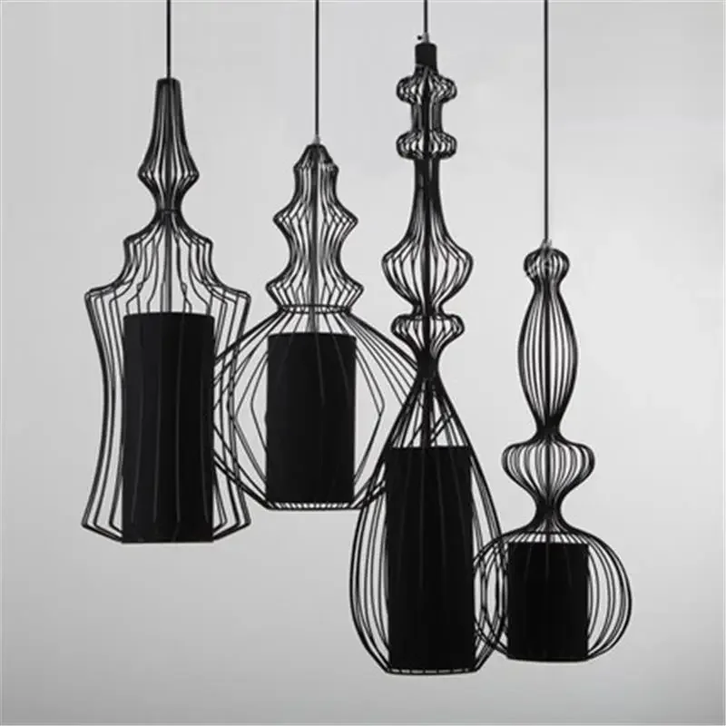 Modern American Vintage Home Lighting Pendant Lamp Suspension Luminaire Dining Room Bedroom Ceiling Install Bulb Light Source