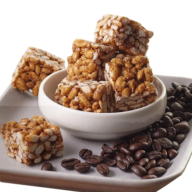 Manufacturers Provide High Quality Cookies Coffee Rice Crackers Brown Rice Crackers