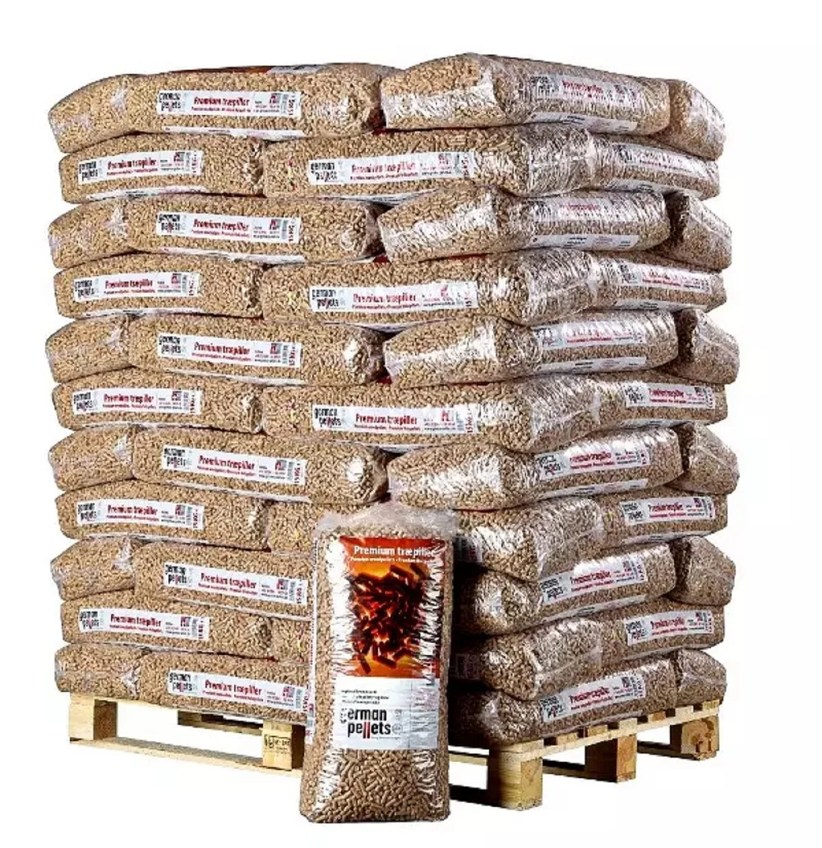 Europe Wood Pellets DIN PLUS / ENplus-A1 Wood Pellets