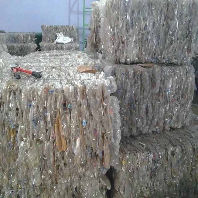 100% прозрачных ПЭТ-бутылок Пластиковый