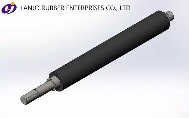 Silicone Coated Rubber Roller