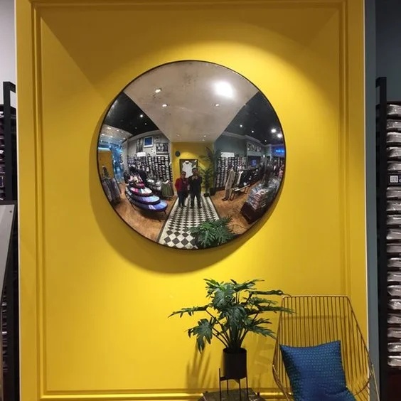 Convex mirror for contemporary decor