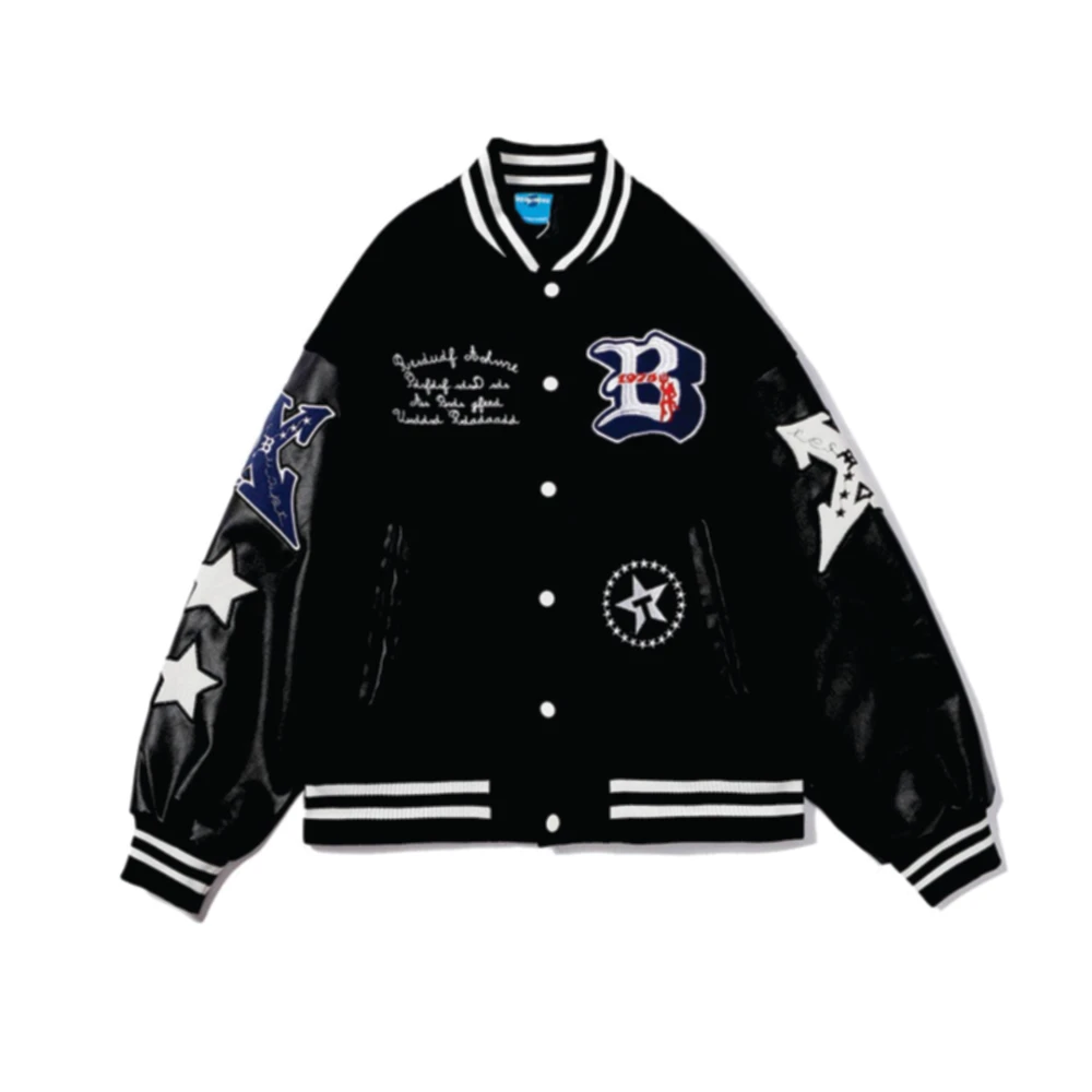 Custom team name Jackets | Customize letterman jacket | Raider White Pro Standard Varsity Logo Full-Zip Jacket