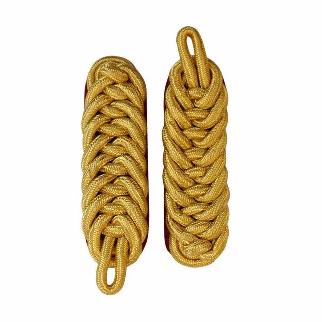 US Shoulder Boards Gold Bullion Wire Epaulettes | honor guards uniforms shoulder boards whole sale top quality