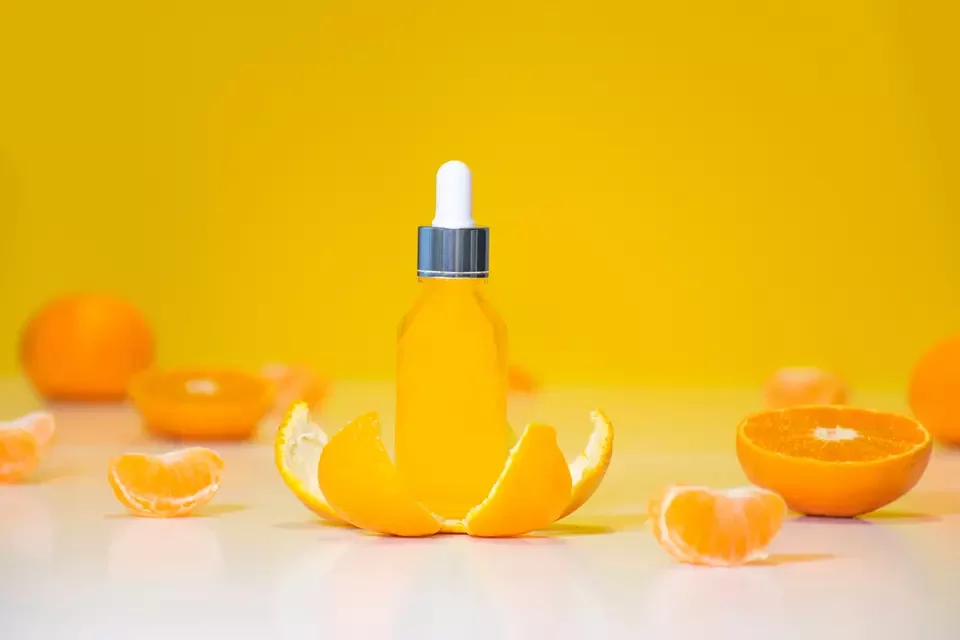 VITAMIN B5 ingredients face use fragrance-free lightening serum Golden Vit C from Singapore with fragrance-free