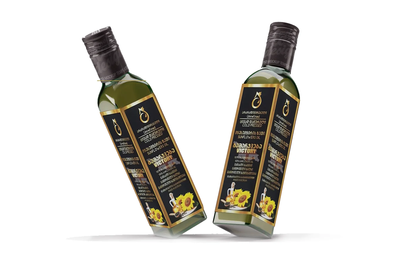 Superior German Category Cold Pressed extra Virgin Olive Oil Premium Glass Packaging 100 Natural Origin From Spain for Cooking