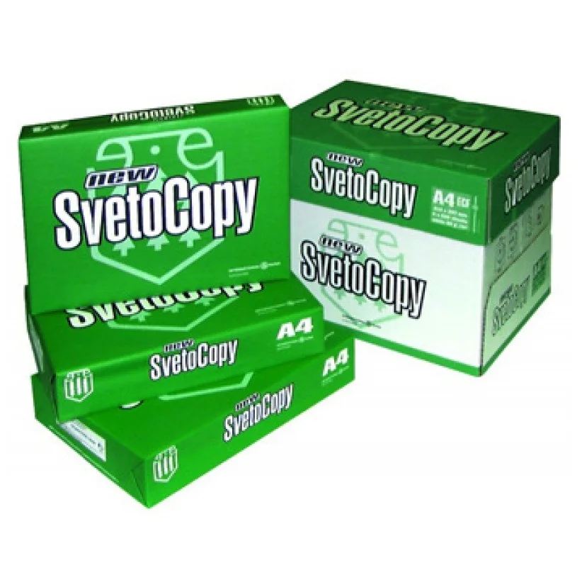 Factory Price Svetocopy A4 Paper 80 GSM / 70GSM