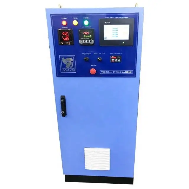 JOGSON Yarn Dyeing Machine Control panel with JOGSON Dyeing Programmer TPR13/PLC & touch interface (Optional)