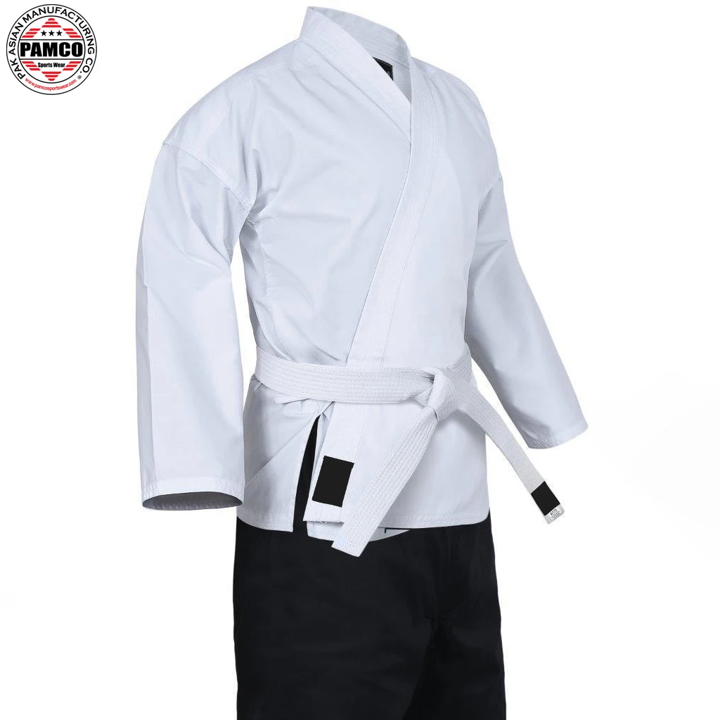 New 2022 Wholesale Price Customized Logo Uniform For Sale  Kyokushin Karate Uniform Set For Men