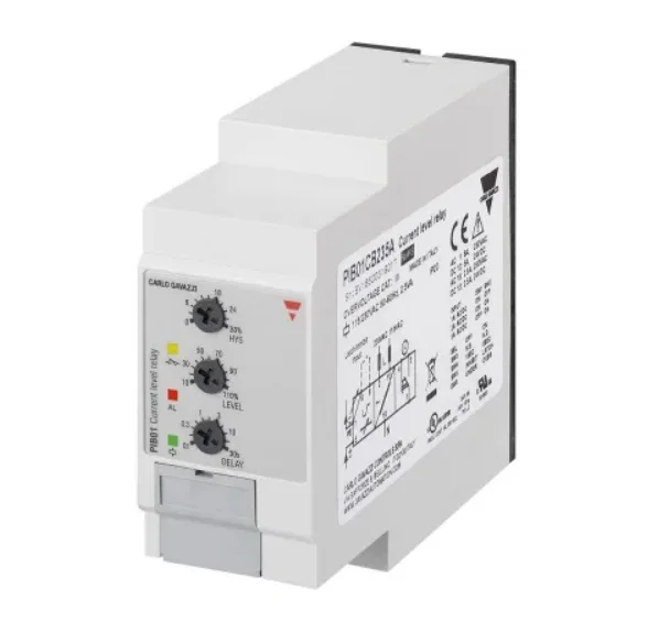 Brand New Carlo Gavazzi PIB01CB23500MA Relay Monitor 115-230V CURRENT LEVEL RELAY Good Price