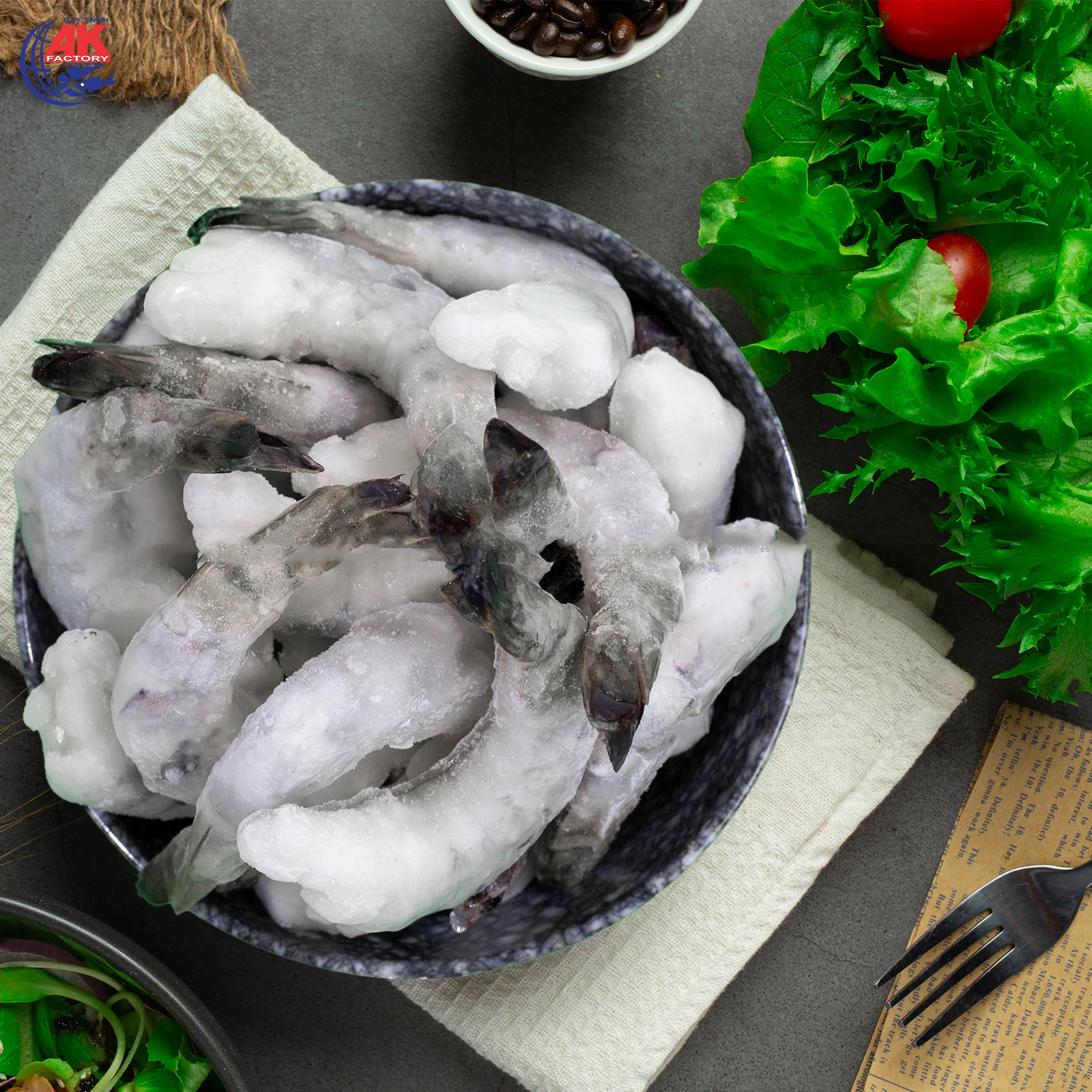 OEM Seafood Supply Peeled & Deveined Fresh Black Tiger Shrimp Tail On BT/PTO Custom Weight Request Origin From Vietnam