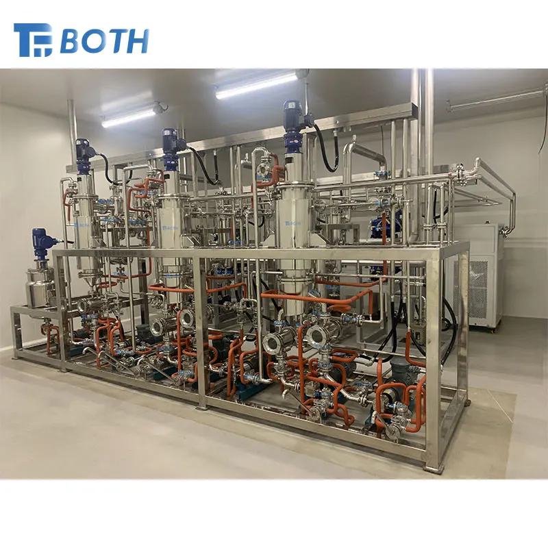 Turnkey Solution To Hemp Oil Distillation Extract by Ethanol Extraction or Supercritical Extraction