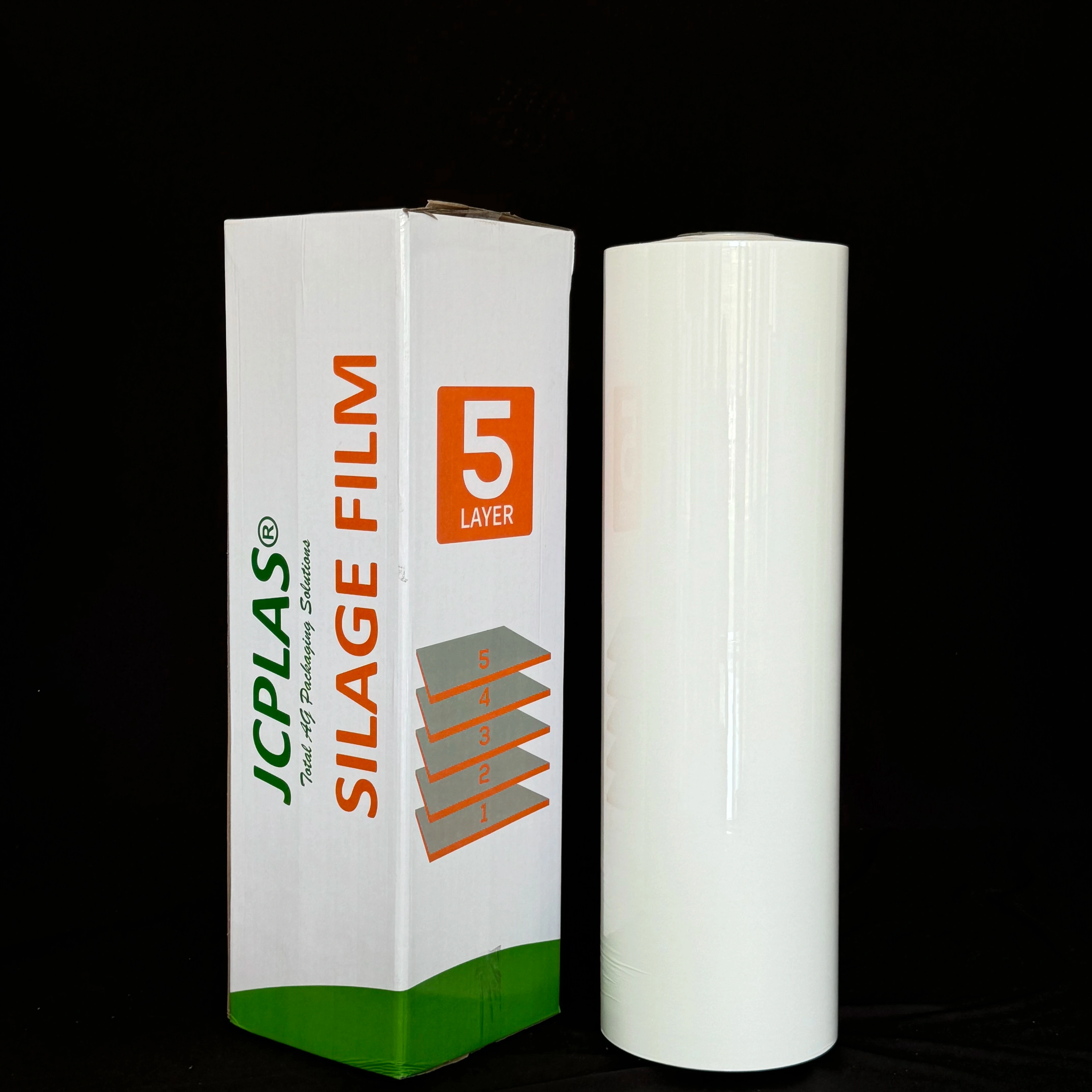 High Quality 22 mic Customized Size LLDPE Silage Wrapping Film Machine Use Agriculture Stretch Film