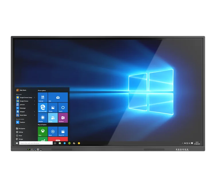 New Infrared Touch Screen With 1000M Global Internet Supported Electric Digital Interactive Whiteboard Flat Panel Display