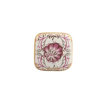 High Quality hot sale Vintage Seven color pumpkins ceramic handle Door Knobs drawer dresser cabinet knobs