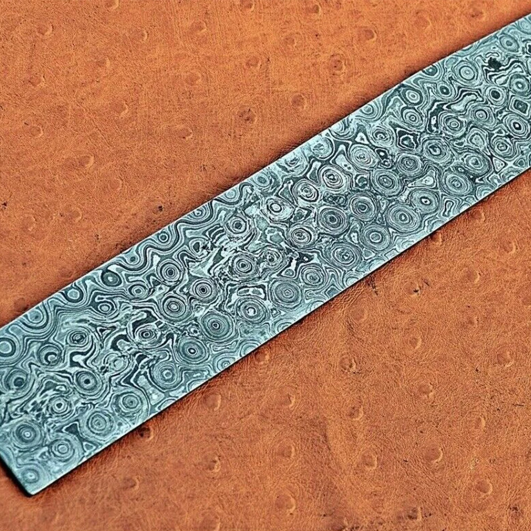 Custom Hand Made Damascus Steel Twist Pattern Blank Billet