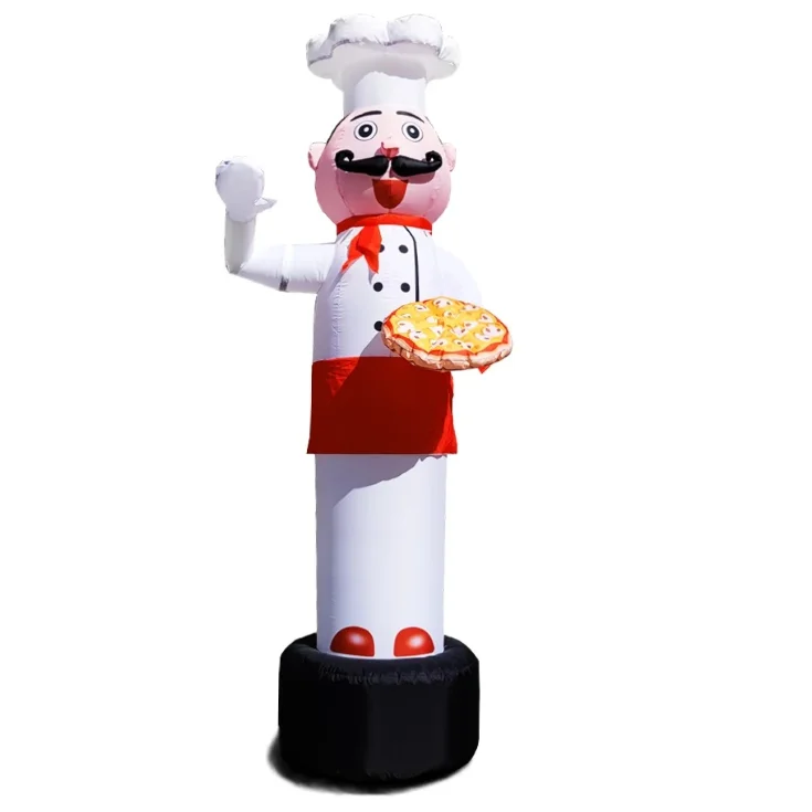 Arab Restaurant Cook Balloon Welcome Mascot Inflatable Chef