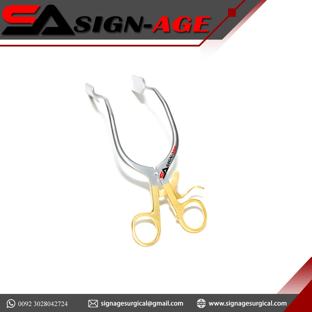 Professional Stainless Steel Lateral Vaginal Retractor Gynecological Retractor Vaginal Examination Tool by Sign-Age Surgical