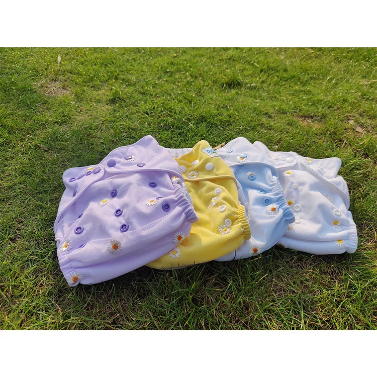Customization Ecologic Product Cloth Nappies Pocket Wholesale Flat Washable Baby Cloth Diaper For Babies