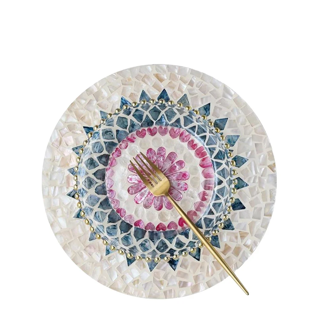 High Quality Home Decoration Shaped Style American Material Bamboo dining table accessories Lacquer Liners Made In Vietnam