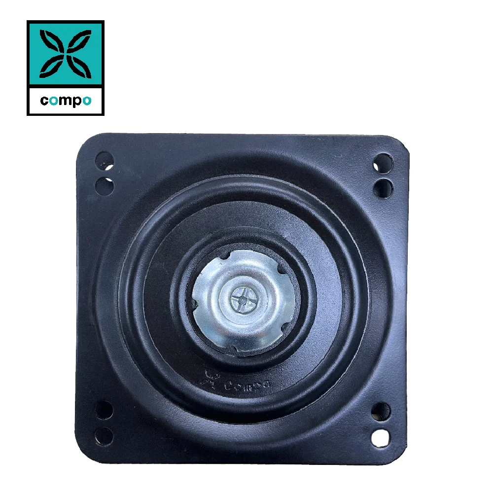 Furniture Hardware Accessories Chair Base Ball Bearing Rotating Swivel Plate 360 Degree Double Bearing Heavy Duty