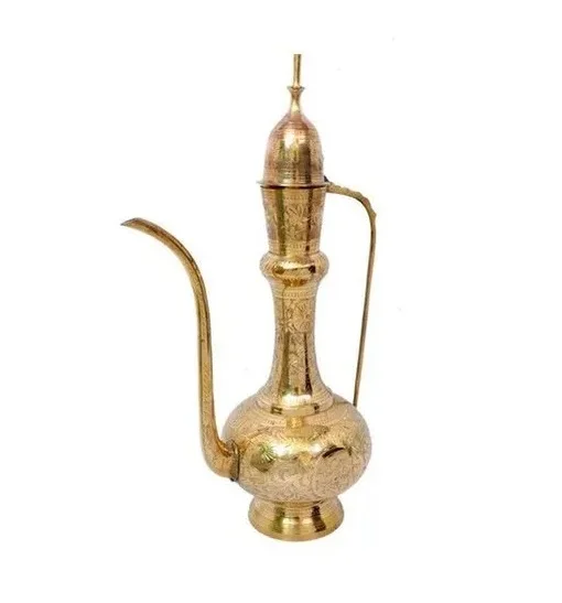 New Arrival Brass Aftaba Cheap Arabian Brass Pitcher Aftaba Standard Quality Middle Eastern Aftaba For Sale Low Price.