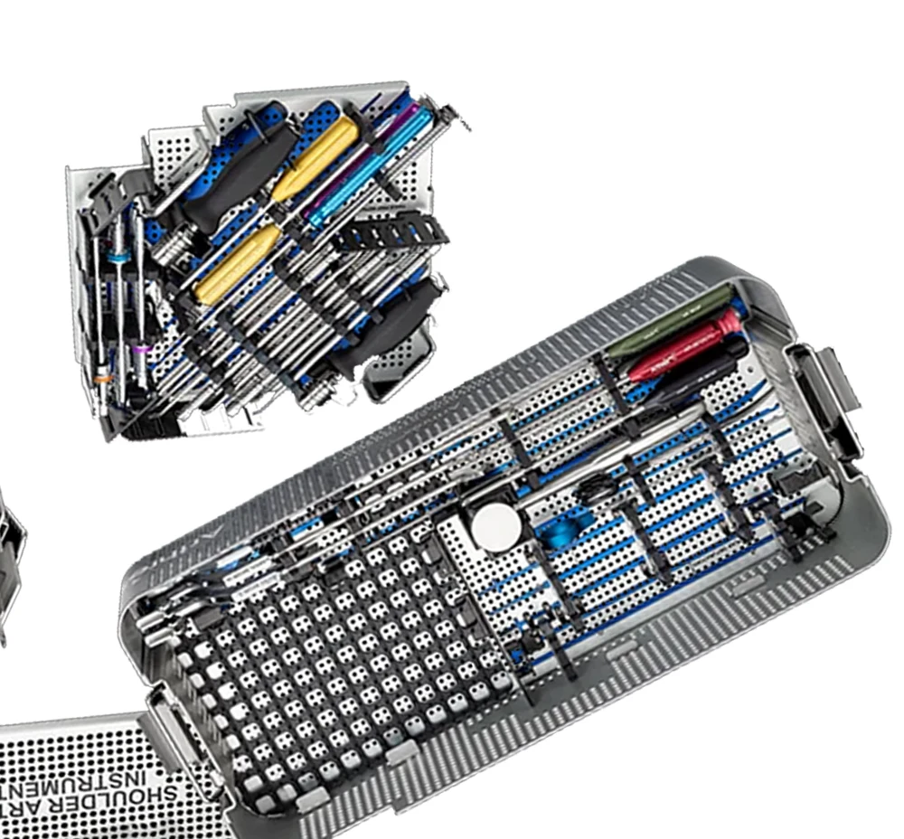 Sports Medicine Orthopedic Surgical Arthroscopy Shoulder Joint Arthroscopy Instruments Set Suture Grasper