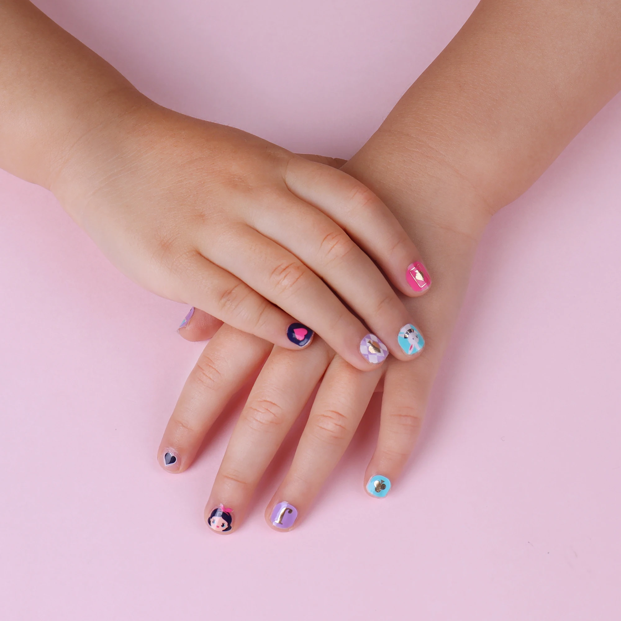 ShineB MINI GELICA For Kid Nail Stickers #45998 Art Decal Fingernails Designs Self Adhesive Floret Decoration Deco Stickers