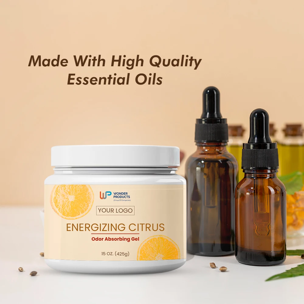 OEM/ODM Eco-Friendly Air Odour Absorber Gel Customizable Logo and Private Label for Home Use and Closets