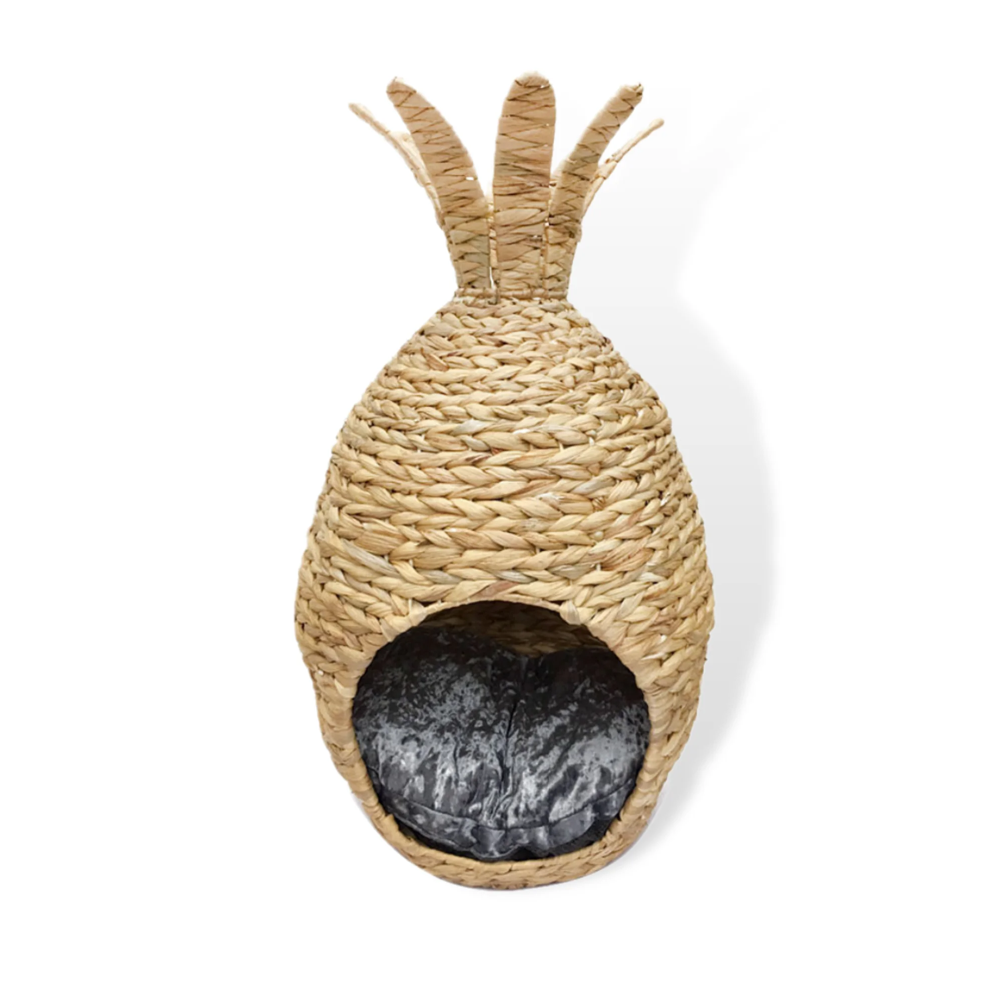 Pineapple-shape Cat Playhouse for Indoor Use, Adorable scratch housefor Cat, Cat Scratch Bed and Tree House for Indoor Cats