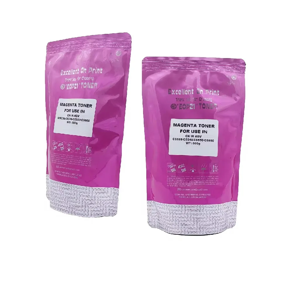 EOP21 Original 500g Toner 100% Compatible with CANON IR Advance C5535 C5540 C5550 C5560 Magenta Refill Powder for Canon Printers