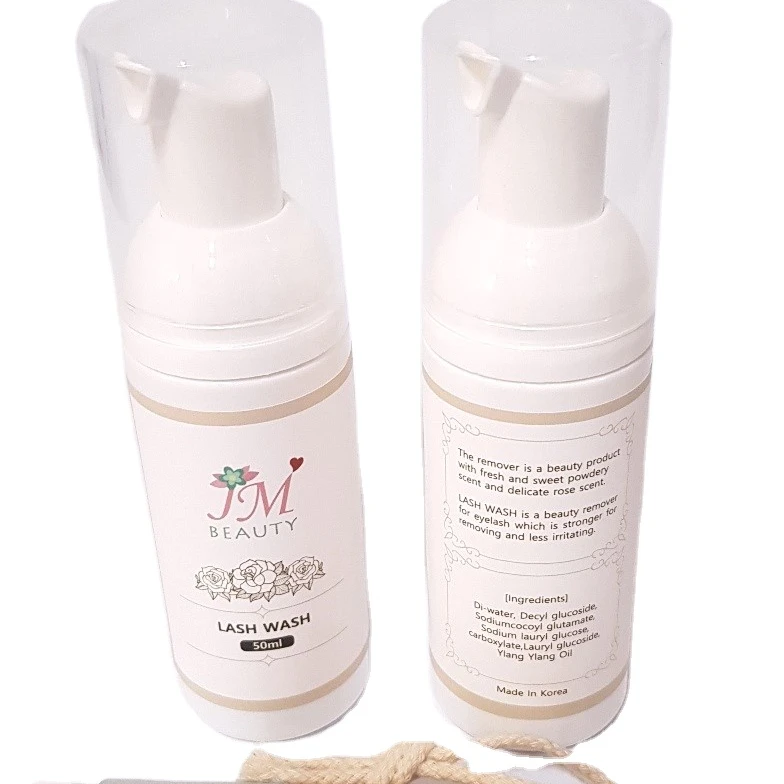 In Korea Best Selling Product Lash Wash Foam Cleanser 50ML Best Price and Good Product High Quality and Hot Selling