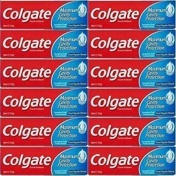 ColgateMaximum зубная паста с защитой полости отличный обычный вкус 75 мл (4 упаковки)