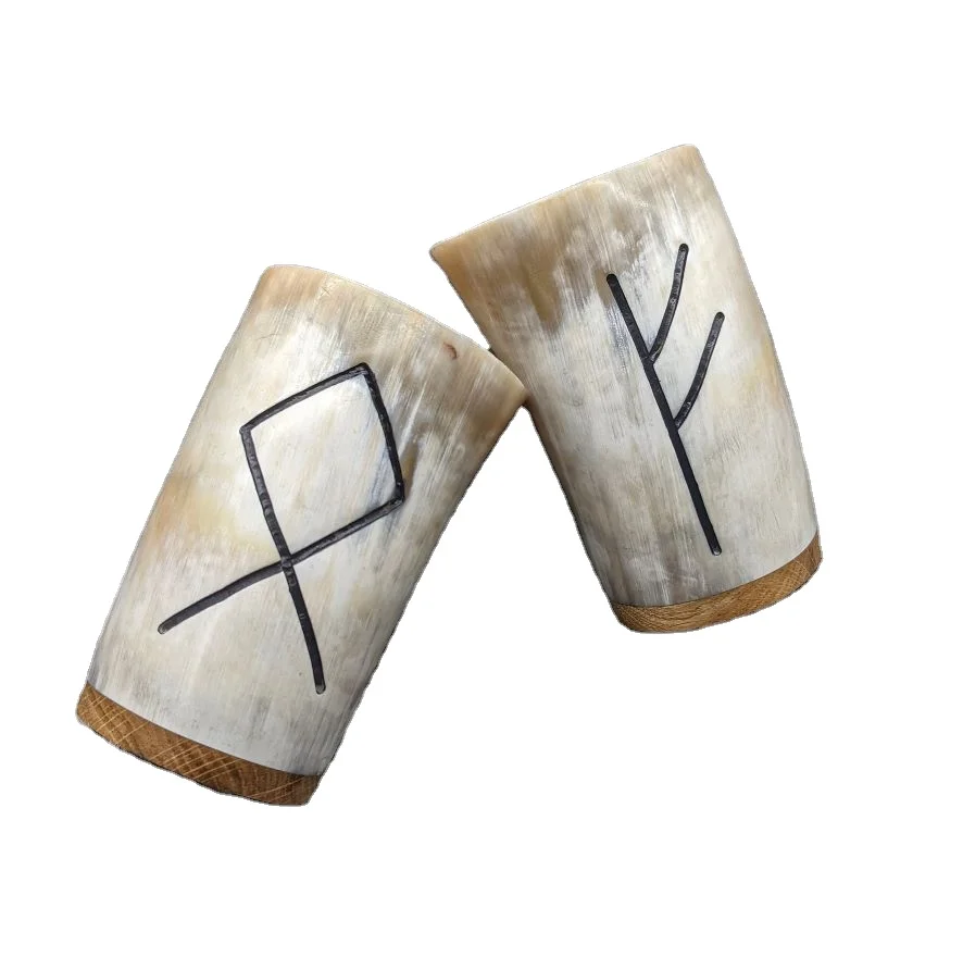 Exceptional Quality Latest Stock Arrival Customizable Viking Drinking Horn Viking Drinking Horn Cup for Bulk Buyers