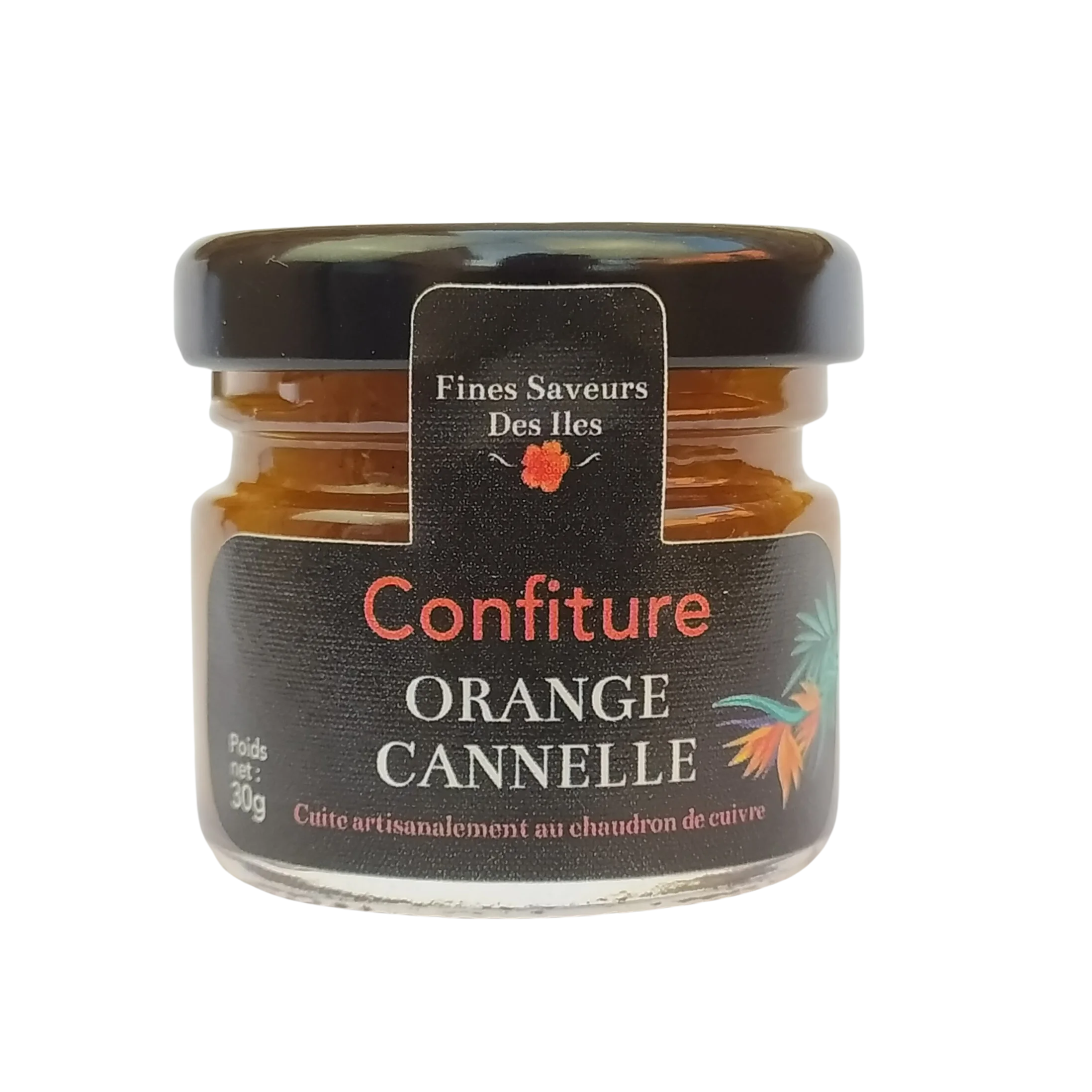 FINES SAVEURS DES ILES EXOTIC  Orange Cinnamon Jam 30G