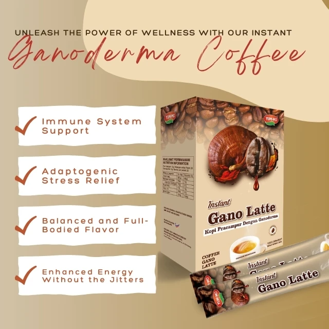 Премиум Рейши экстракт растворимого кофе Ganoderma мягкий вкус крем шоколад сахар сублимированный Халяль сертифицированная коробка для сыпучих