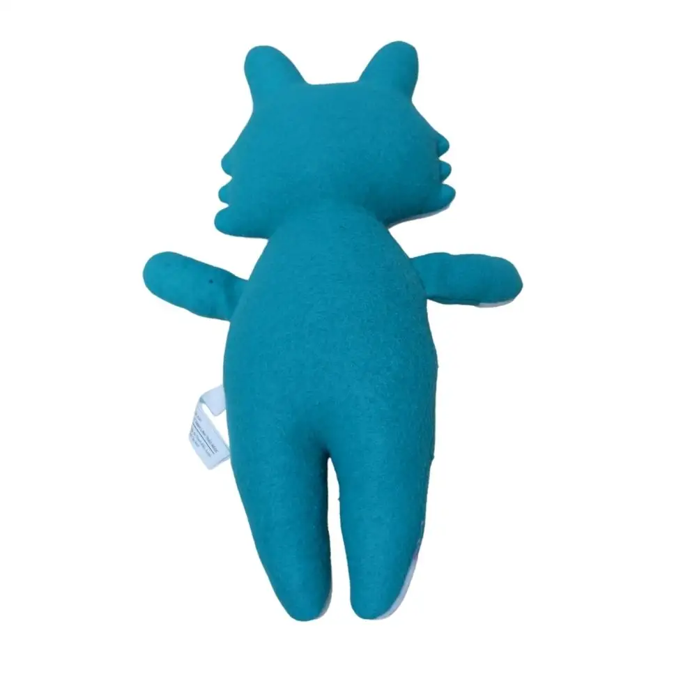 Custom Professional Cheap Durable Pet Supplier Soft Fabric Cat Shaped Plush Chewy Pet Toy for Play Indoor Outdoor Interactive