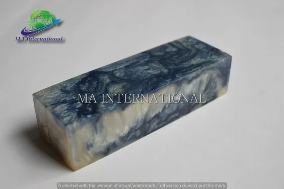 Индия-DIY готовый к отправке нож из эпоксидной смолы с лезвием полимерный блок ручка эпоксидного ножа
