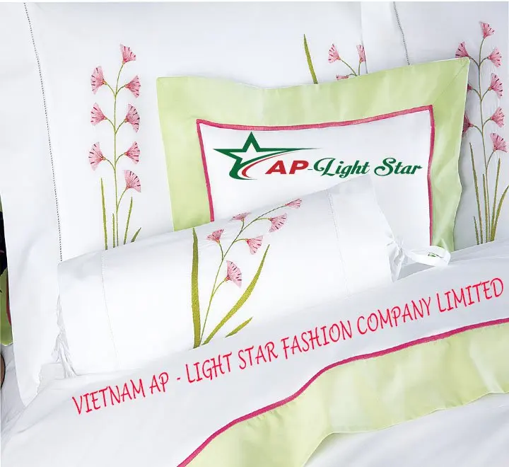 Vietnam Best Collection of Hand-Embroidered Pillows Wholesale from Best Supplier Cotton Fabric Foundation