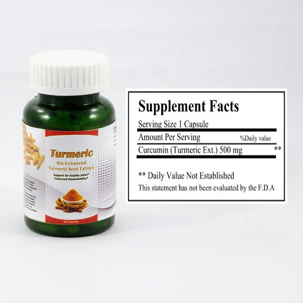 Куркума дополнение очень прекрасно эфирное масло куркумы капсулы