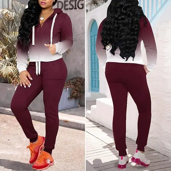 Custom Couples Sports Winter Blank Jogger Unisex Tech Fleece Tracksuit, Plain Hoody 2 Piece Fleece Women Cotton Plain Sweat Suit
