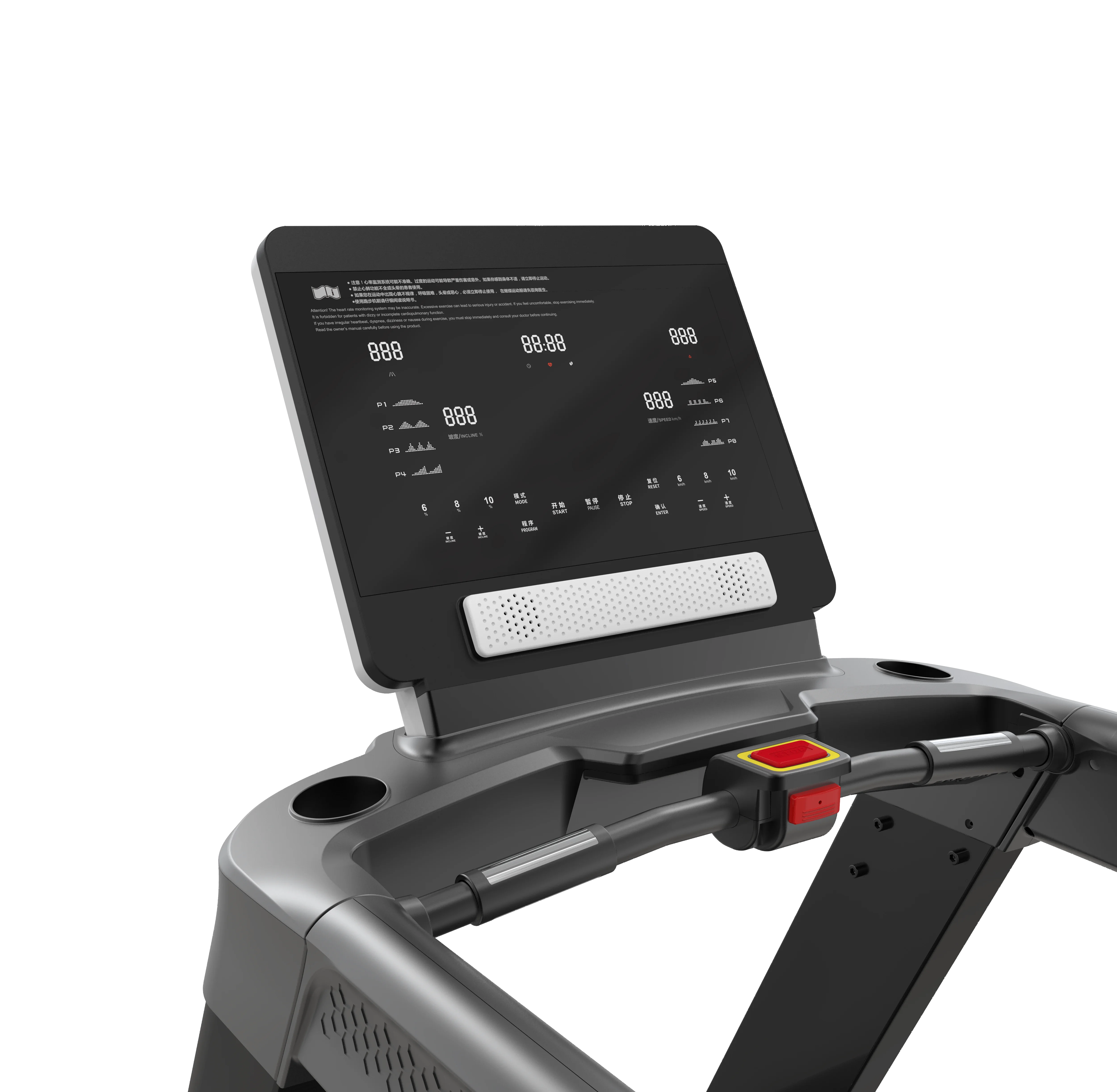 Commercial Gym Equipment Running Machine Folding Electric Motorized Treadmill Max Fitness Motor Time