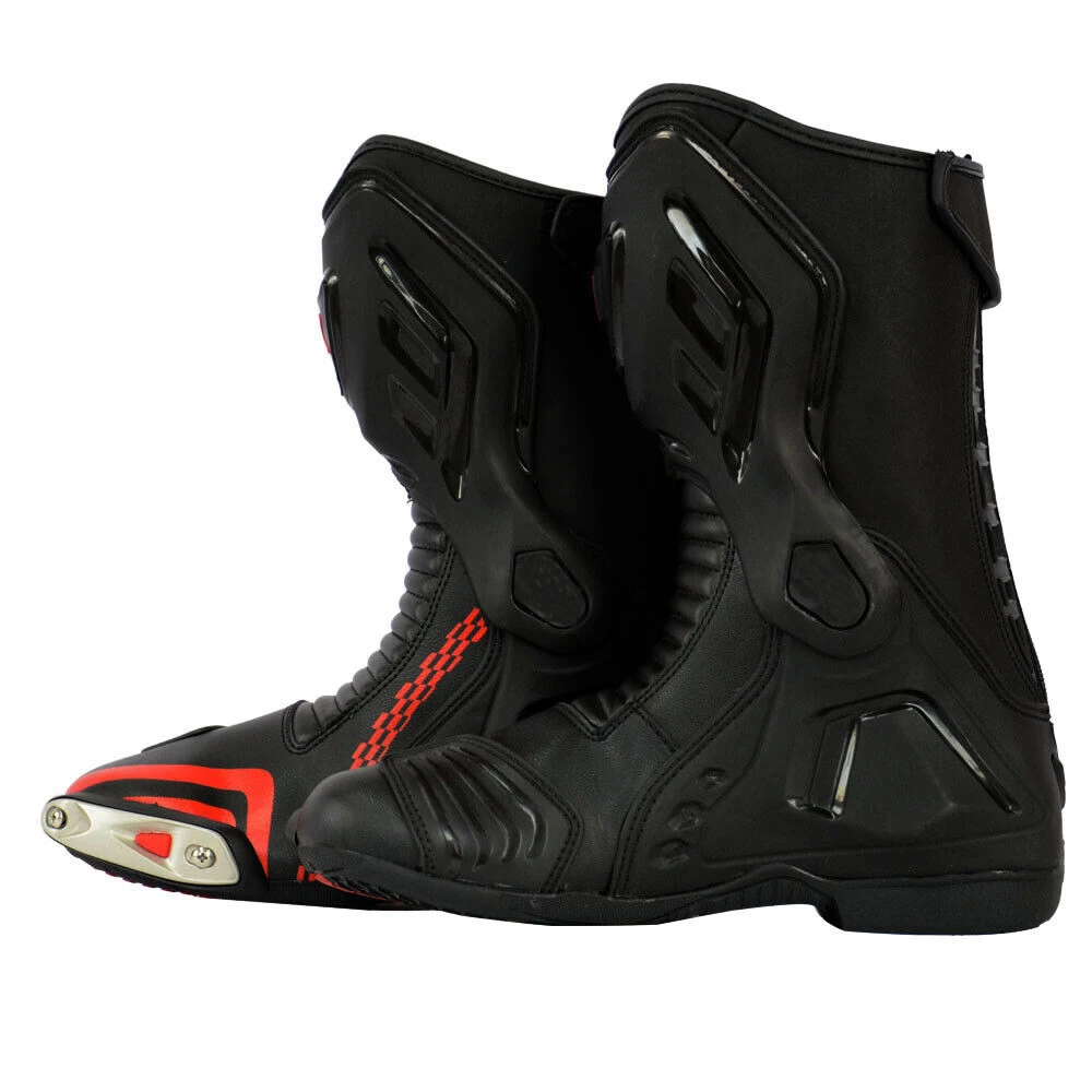 Wholesale Adjustable Motorcycle Riding Shoes Motocross Protective Boots For Men