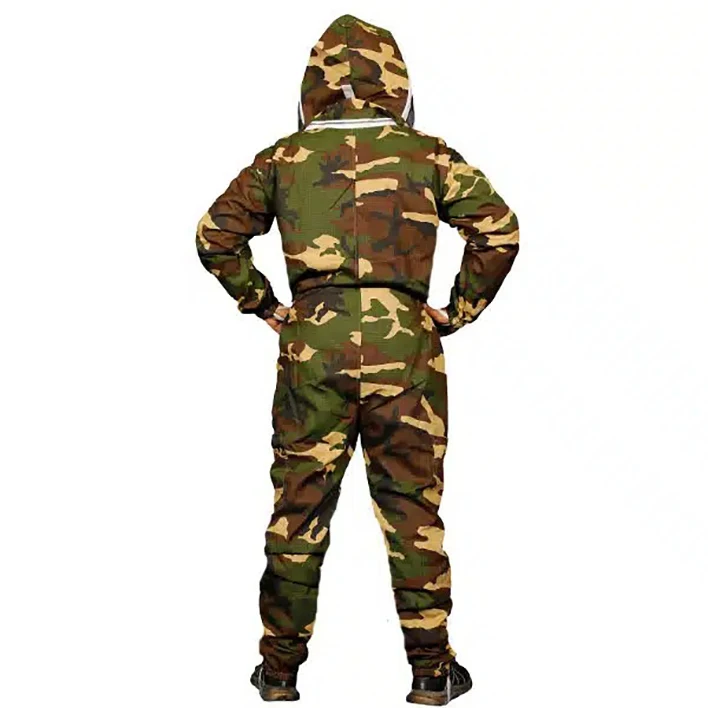 Oem Service custom made hot selling luxury Sting Proof Ventilated 3 Layer Oem Beekeepers Safety Suit Bee Keeping Suit