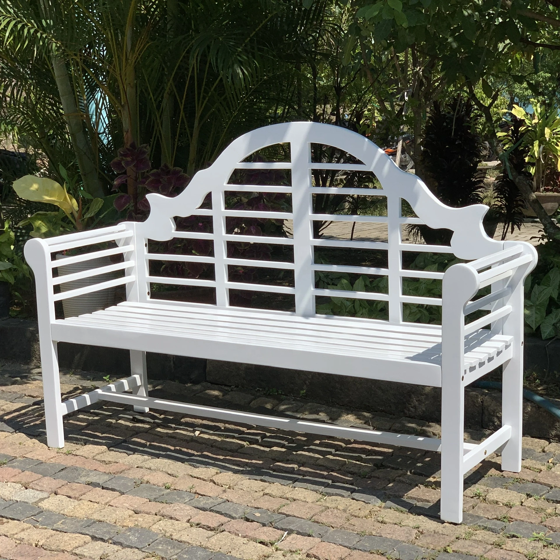 Garden Outdoor Garden Bench Seat Wooden Chair Patio Furniture Timber Lounge