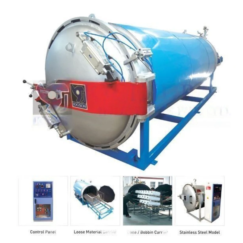 Manufacturer of Yarn Conditioning Machine all parts in contact with the yarn are made of AISI-SS 304, highly corrosion resistant