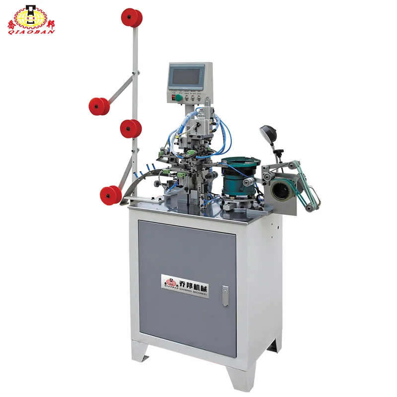QB-046Automatic Metal Zipper Particle Top Stop Machine for Clothing Zipper